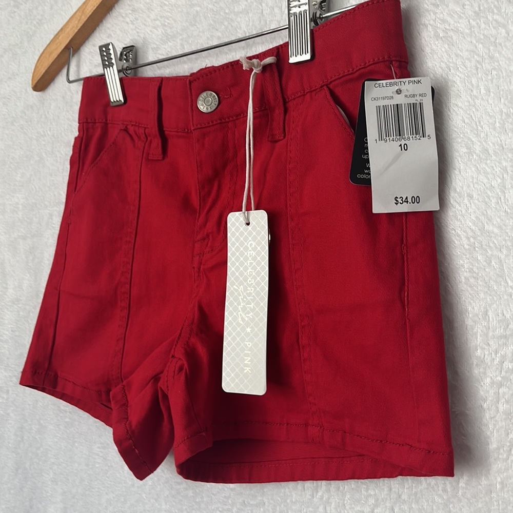 Celebrity Pink Girls Mid-Rise Shorts - Picture 2 of 3
